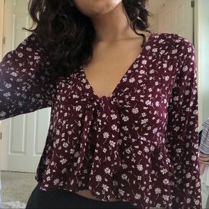Pacsun LA Hearts Floral Top